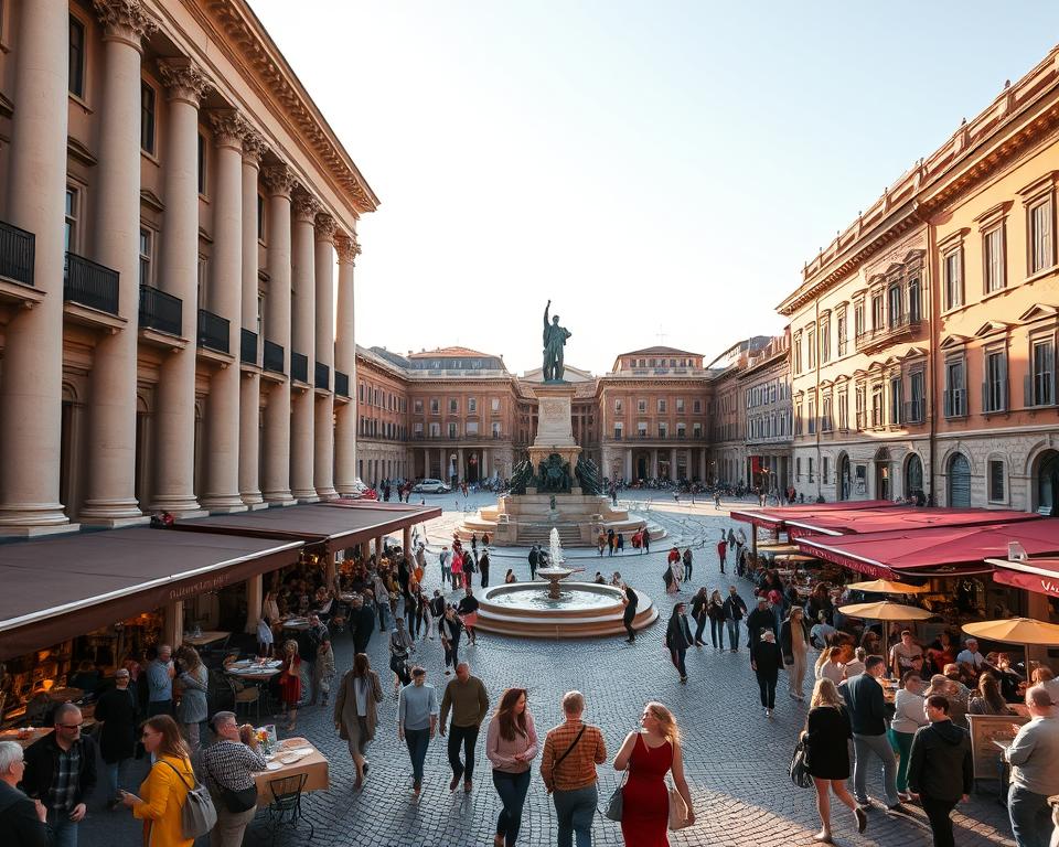 Piazza Navona, Campo de’ Fiori, Piazza Venezia, Piazza di Spagna,