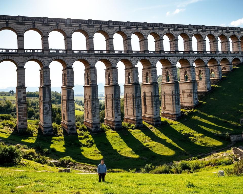 akwedukty Rzym, drogi rzymskie, technika starożytna