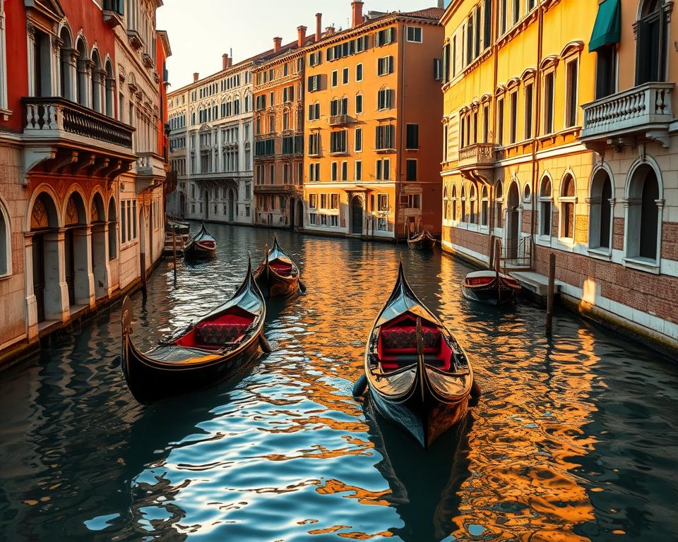 kanały Wenecja, spacer Wenecja, gondole, widoki Wenecja
