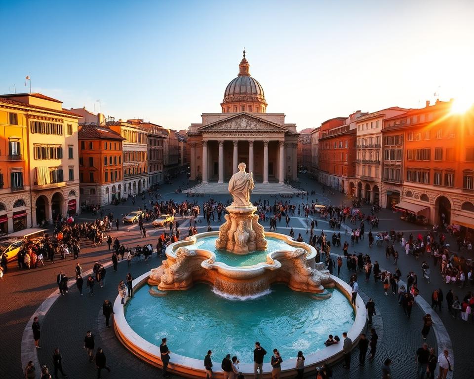 najpopularniejsze place w Rzymie