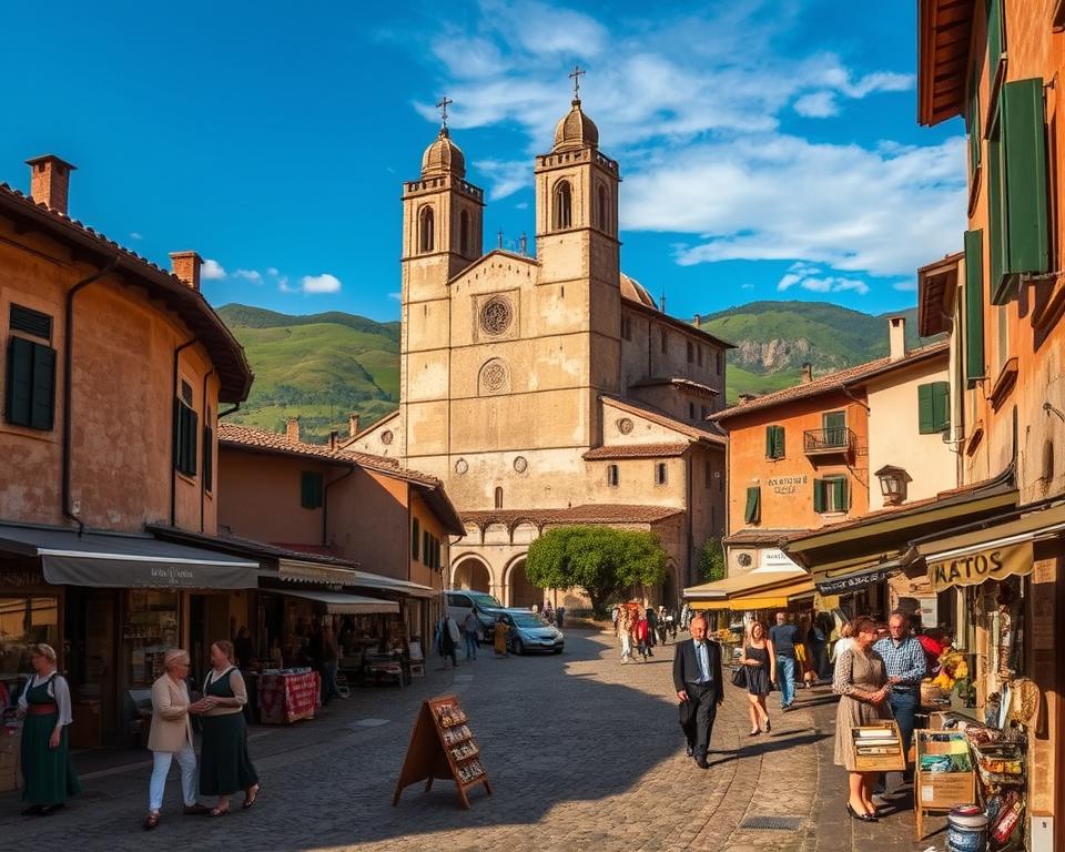 Gubbio atrakcje, średniowieczne miasto, zwiedzanie Gubbio, zabytki Gubbio